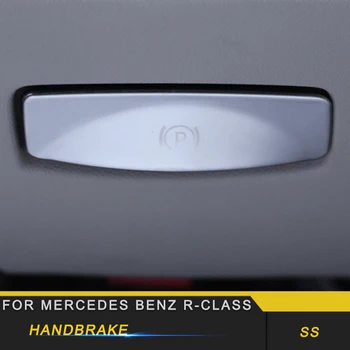 

For Mercedes Benz R-Class 2014-2017 Car Styling Electronic Handbrake Button Cover Trim Frame Sticker Interior Accessory