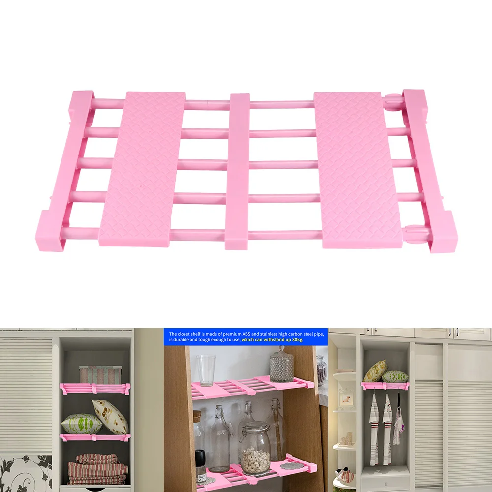 Регулируемая настенная полка для шкафа сделай сам/одежды/кухни держатели