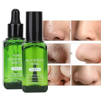 

Face Nose Pores Shrinking Repairing Smoothing Blackhead Removal Liquid Essential Oil Skin Facial Care