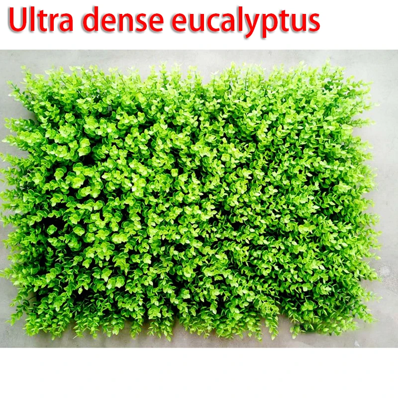 

Greenery Artificial Lawn Landscape Decoration Synthetic Grass Eucalyptus Fake