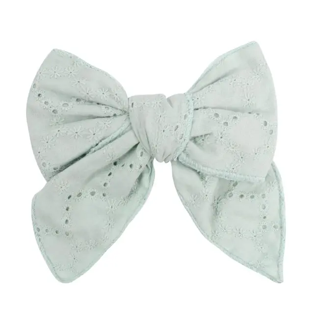 Elegant Chiffon Big Bow Spring Hair Clip Fashion Print Floral Hair Barrette For Women Girls Sweet Hairclip Hair Grip Accessories type 22