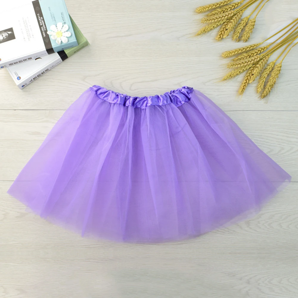 Юбка-пачка для маленьких девочек милые детские фатиновые Юбки принцессы Летняя Детская Праздничная юбка с лентой танцевальная юбка-американка для девочек