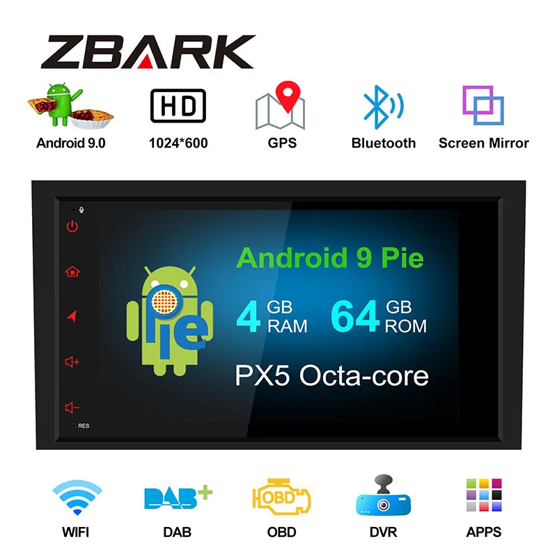 " Android 9,0 ram 4 Гб rom 64 Гб Восьмиядерный автомобильный Радио плеер RDS без DVD для Audi A4 S4 B6 B7/RS4 2002-2008/Seat EXEO A4PX501