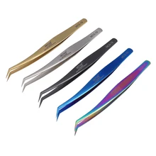 Vetus MCS-19 антистатический Изогнутый наконечник прецизионный Пинцет из нержавеющей электроники промышленный Пинцет для телефона инструмент для ремонта