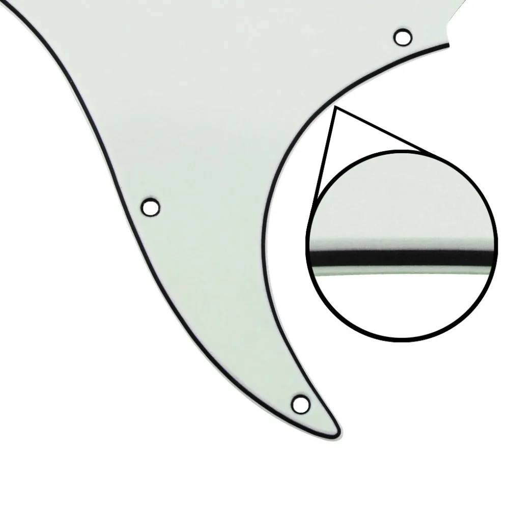 FLEOR электрогитара Pickguard HH 11 отверстий царапина пластина w/Винты для американского стандарта FD Strat Стиль Аксессуары для гитары