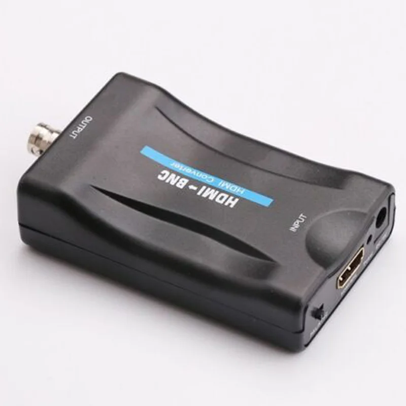 HDMI к BNC преобразователь сигнала замена разъема адаптер DVD PlayerTV и VHS видео и DVD рекордеры и получать BNC сигналы