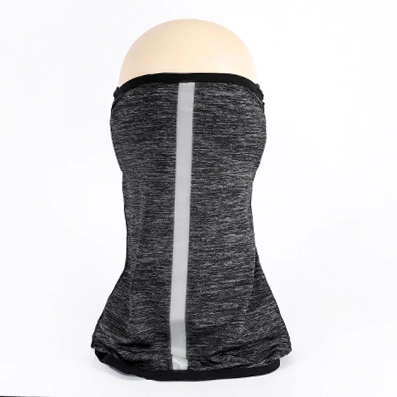 Outdoor Sports Ice Silk Neck Warmer Face Mask For Skin Protect Sunscreen