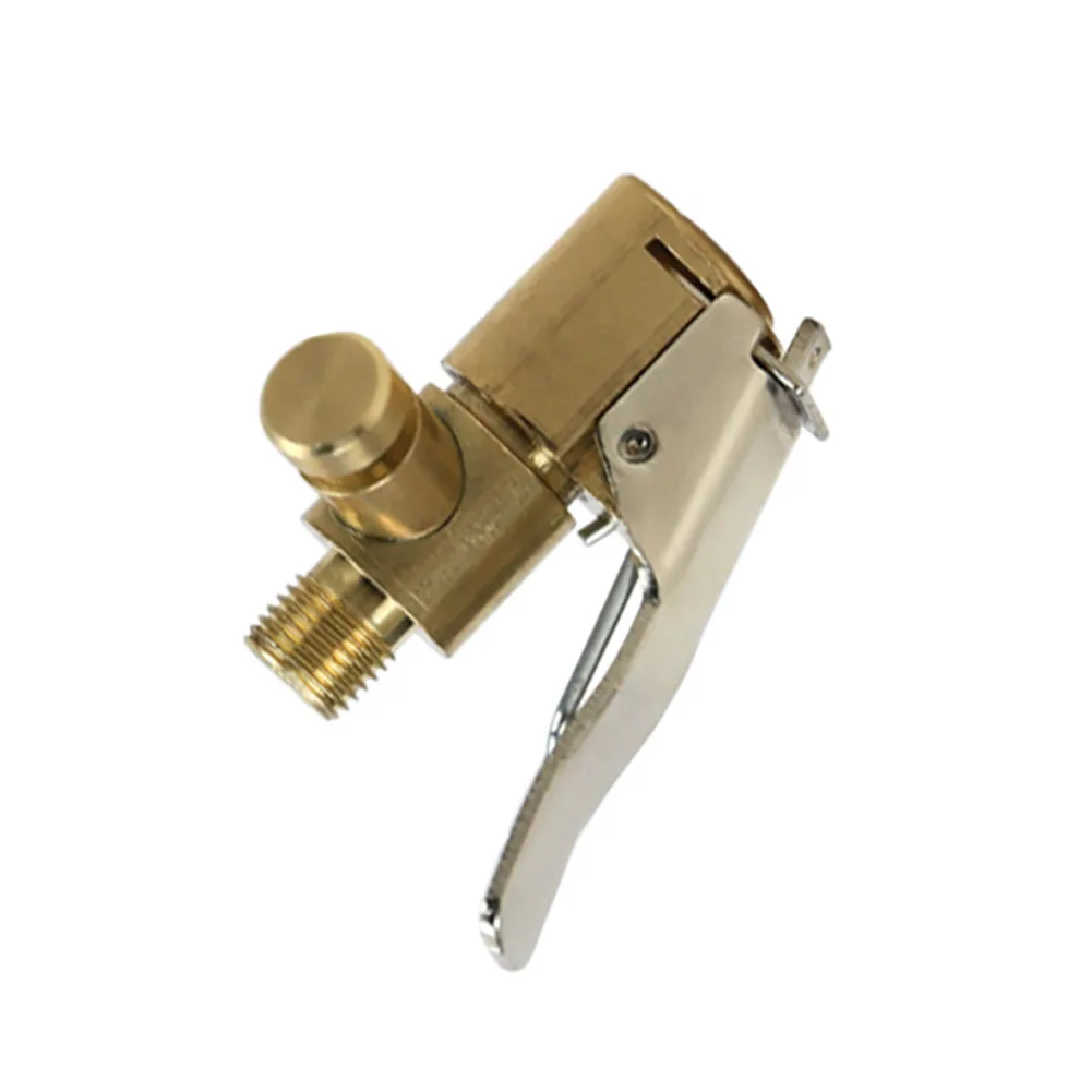 Clip-on Adapter Car Brass 8mm Tyre Wheel Valve Portable Inflatable Pump for Car Tire Air Chuck Inflator Pump Valve Connector Clip-on Adapter Car Brass 8mm Tyre Wheel Valve Portable Inflatable Pump for Car Tire Air Chuck Inflator Pump Valve Connector
