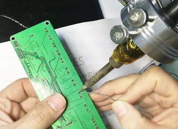 

Electric Soldering Iron Heat Gun Fixing Bracket Plug-in Package Soldering Tool Mobile Phone Repair Electronic Tool