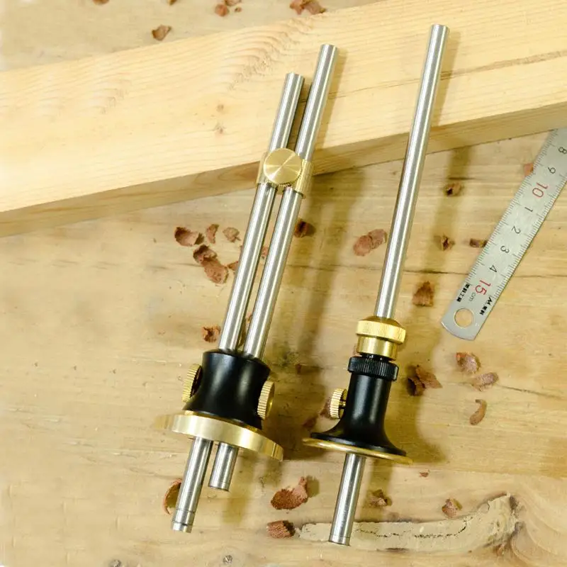 Carpintaria Dovetail Marker Tool, Roda Marcação Medidor, Madeira do escriba