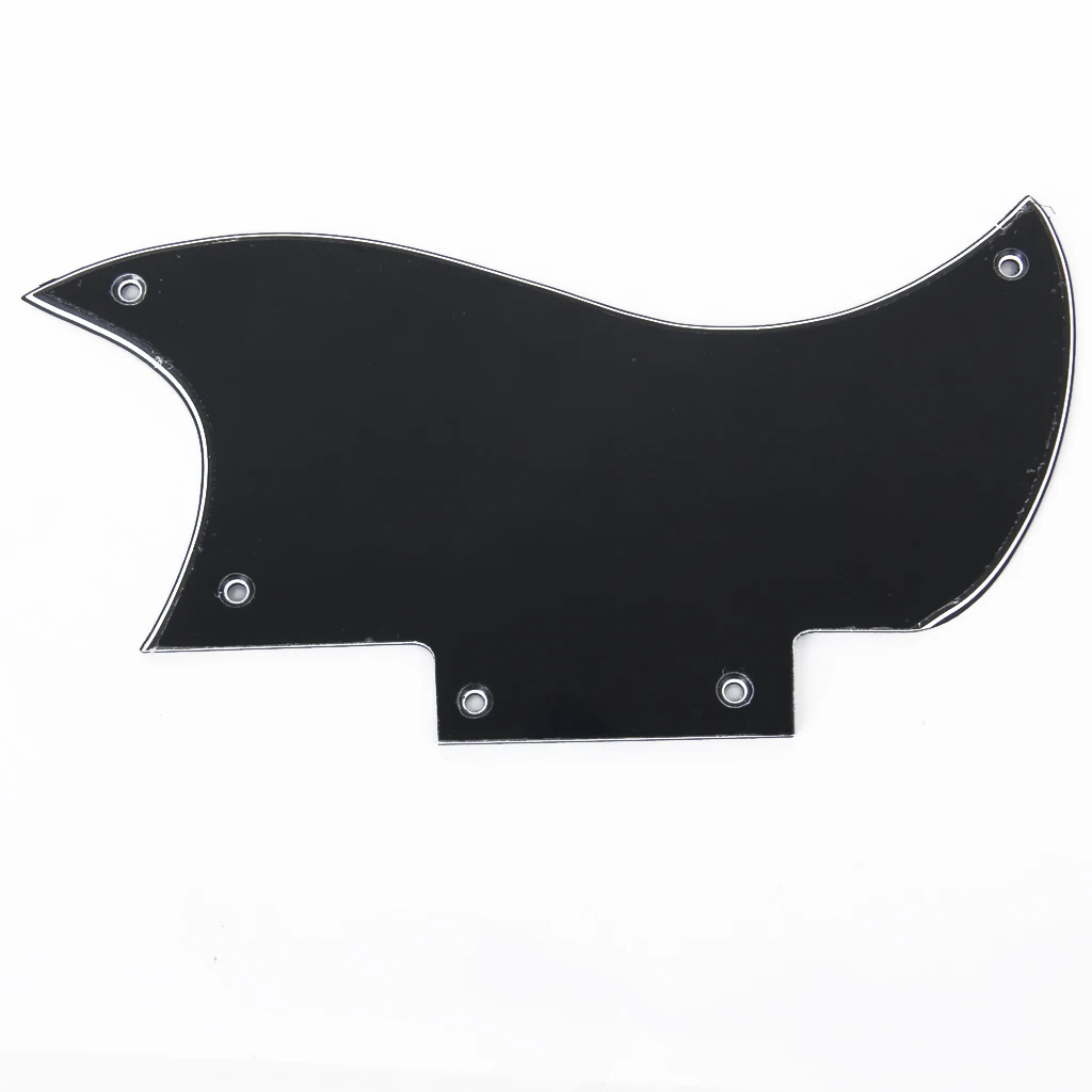 3 Ply 5 Holes Pickguard Scratch Plate For SG Electric Guitars Anti-scratch