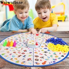 Головоломки детективы игра Смотреть Диаграмма доска Тренировки Мозга обучающая игра, развивающие игры, высокое качество, пластиковые карты, вечерние, для детей Y017