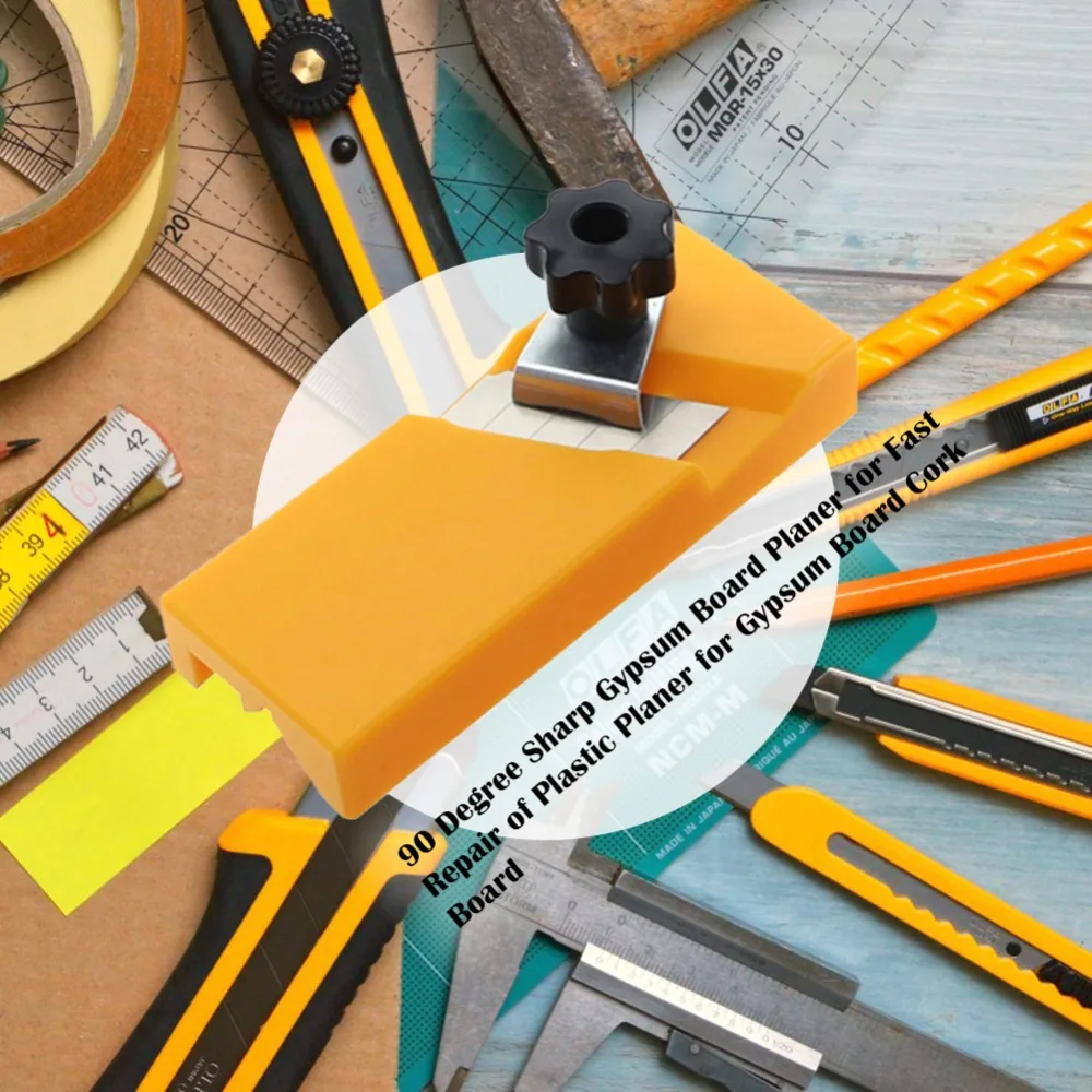 Гипсокартон гипсовая доска строгальный станок кромка самолет ручной инструмент для дерева для плотника заточка Деревообрабатывающие инструменты