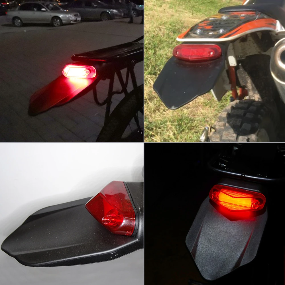 SPEEDWOW мотоцикл светодиодный фонарь светильник заднее крыло стоп для KTM XR250 XR400 XR650 WR250F WR450F CRF250X CRF450X CRF