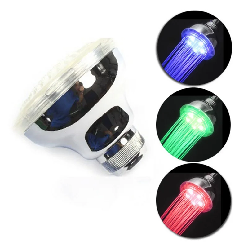 

2018 New Style LED Top Spray Colorful since Color Changing Creative Small Top Spray Colorful Shining Shower Nozzle SDH1-A9