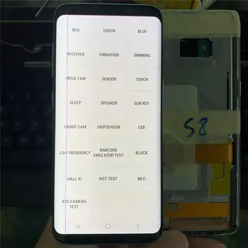 

Have Line Defect Test For Samsung Galaxy S8 G950F G950FD Touch Screen Digitizer LCD Display For Samsung G950 G950U G9500 S8 Used