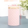 High-End Wood Grain Tin Boxes Solid Metal Storage Box Coffee Tea Cans Candy Container Large Capacity Home Organizer 5
