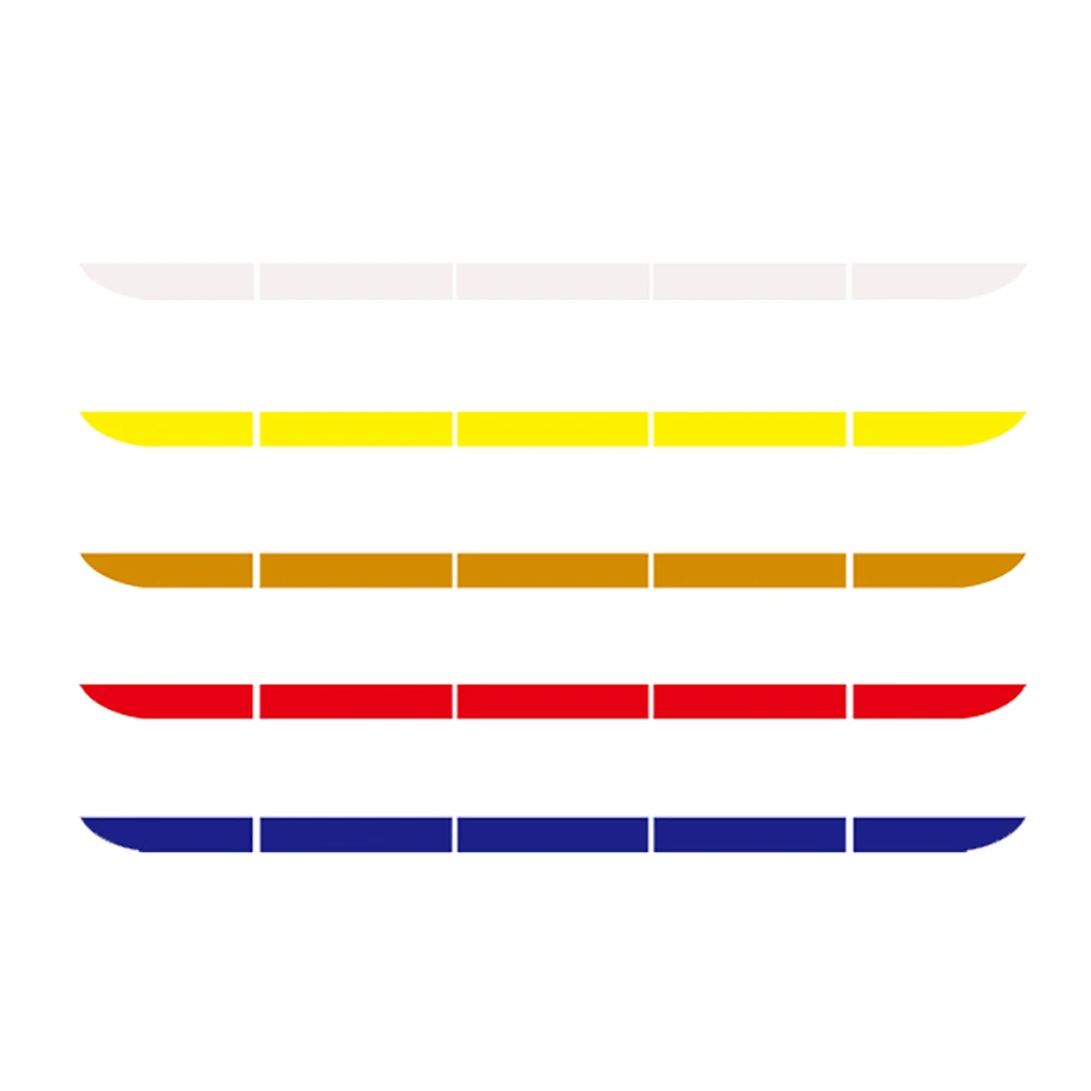 Reflectante Reflector Sticker Car Exterior Accessories Adhesive Reflective Tape Reflex Exterior Warning Strip Protect Car Body