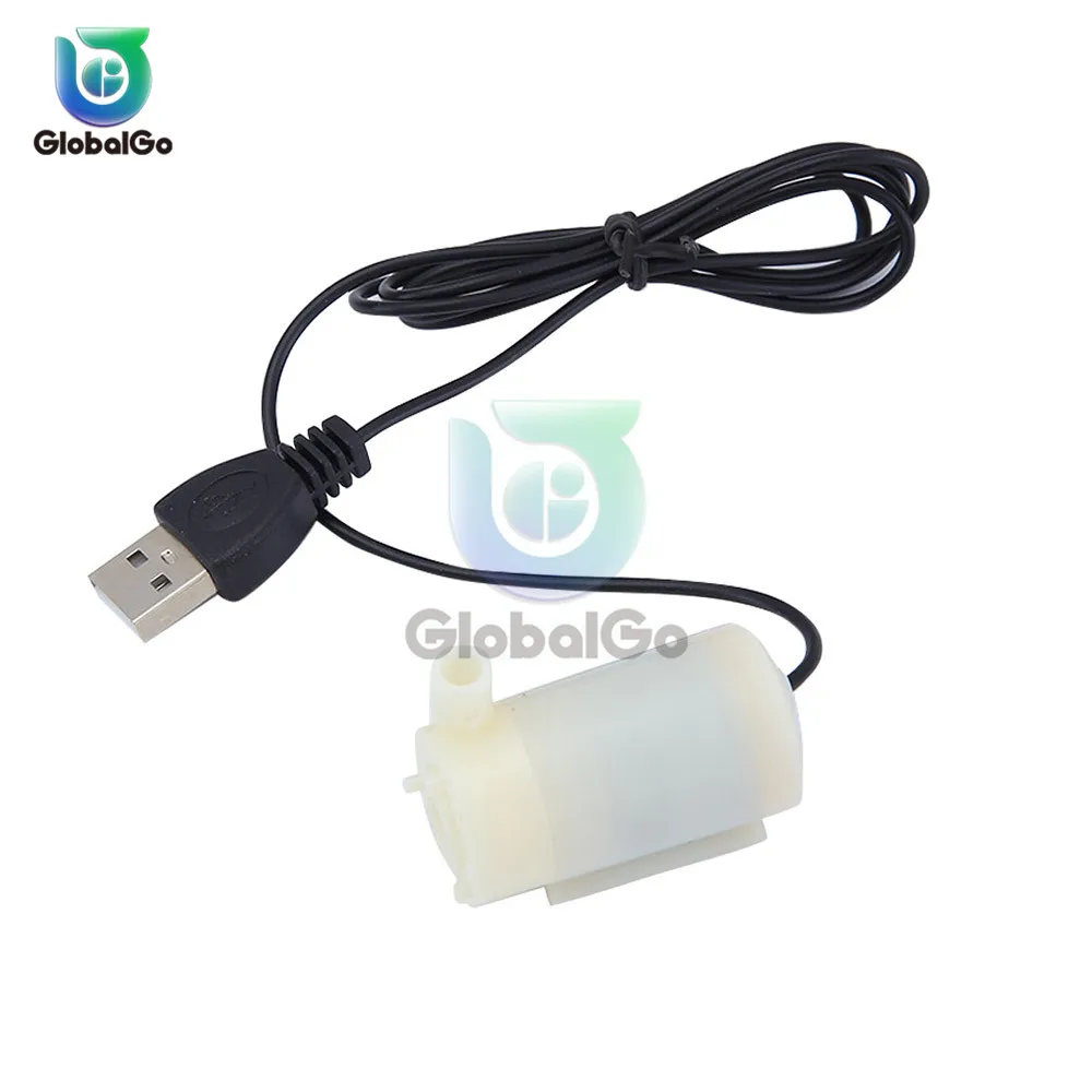 50 шт./лот 3 в 80-100л/ч мини USB кабель микро погружной и амфибия DC мотор насос водяной |