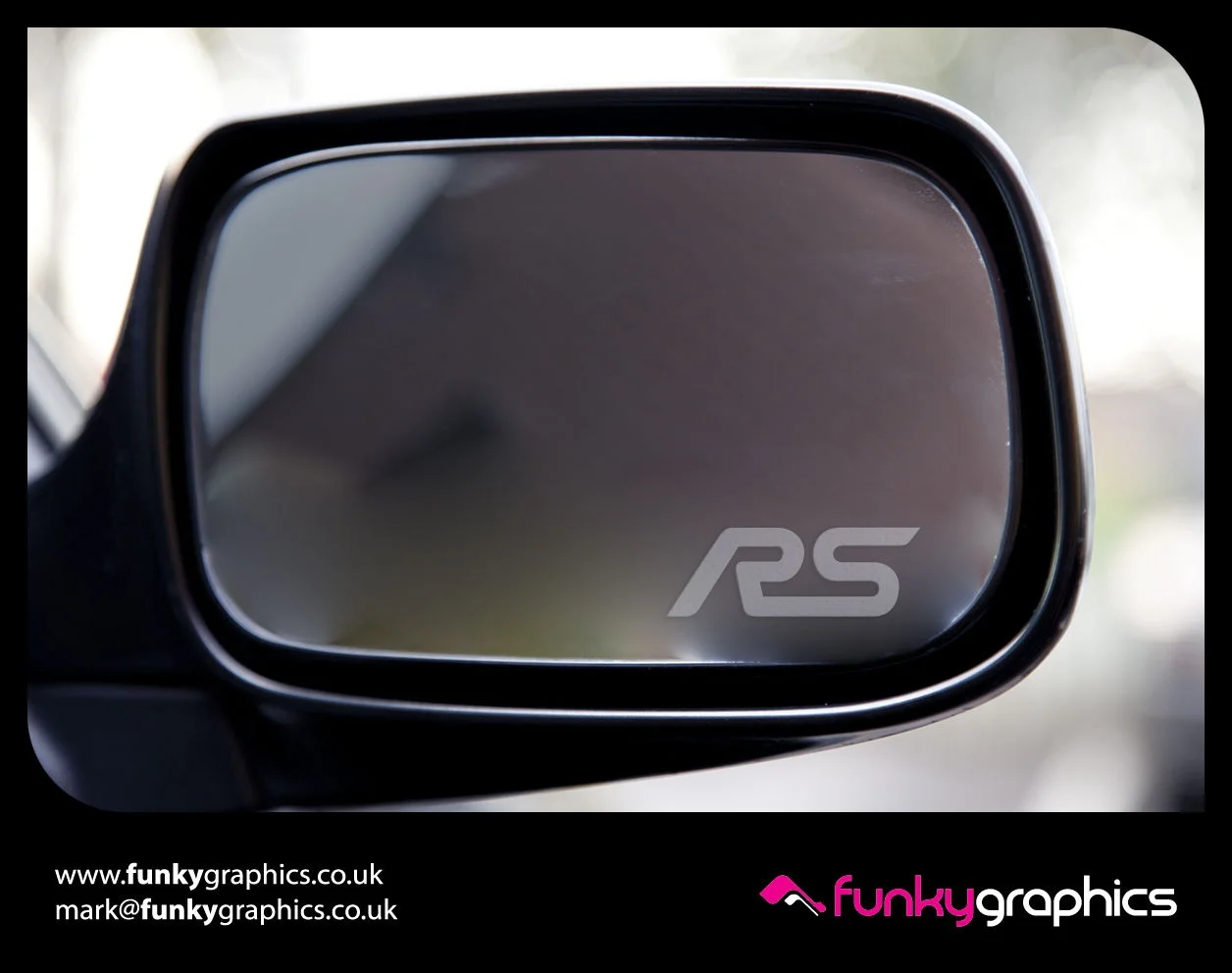 

For (4Pcs) FOCUS RS MIRROR DECALS STICKERS GRAPHICS VINYL