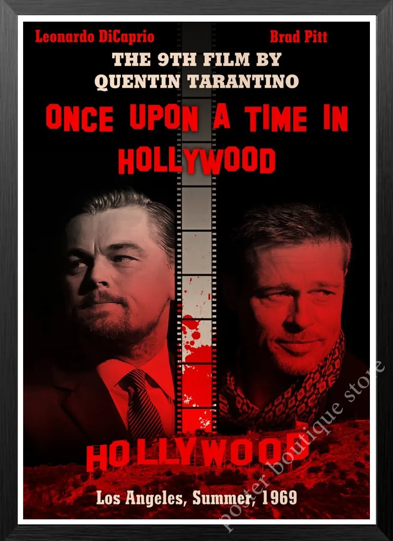 Крафт-плакат из фильма один раз в пору в Голливуде художественные принты винтажные декоративные картины на стену Квентин Тарантино плакат - Цвет: 24