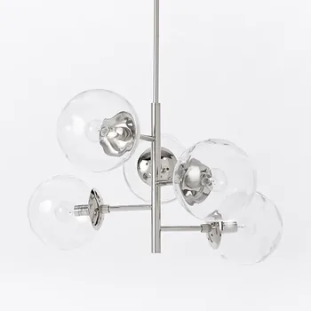 

North Molecule Glass Ball Bedroom Pendant Lamp Modo Personality Bubble Bar Stair Dining Room Light Fixtures Free Shipping