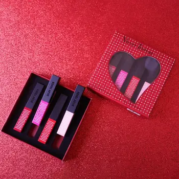 

Easy To Color 4 Colors Soft Matte Mousse Lipstick Set Beauty Lipstick Long Lasting Waterproof Lipstick Cosmetic
