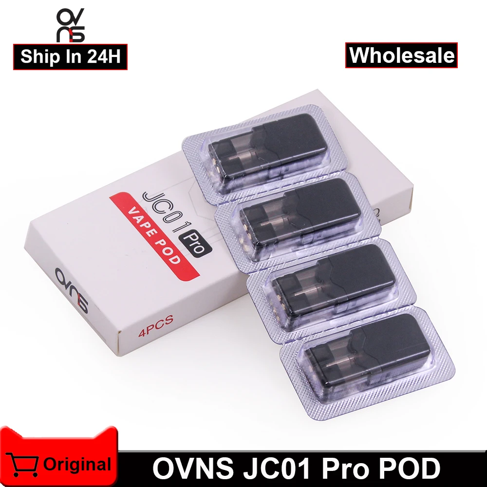Tanio 4 sztuk/8 sztuk/12 sztuk Ovns JC01 Pro Pod wkład do e-papierosa sklep
