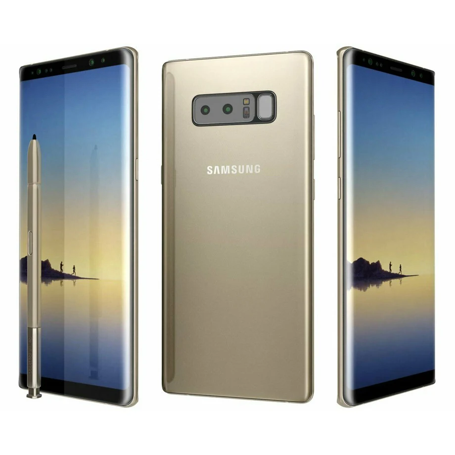 Samsung Galaxy Note8 Note 8 N9500 256 Гб Две sim-карты разблокированный 4G LTE Android телефон Snapdragon 835 Восьмиядерный 6," 12 МП ram 6 ГБ NFC