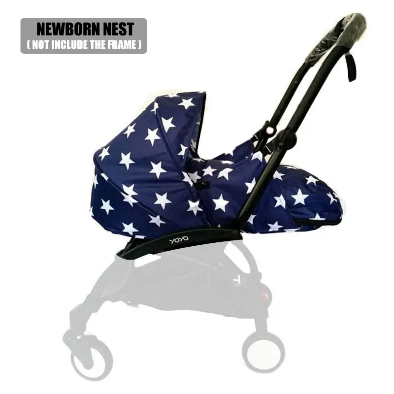 Детские коляски рождения гнездо новорожденных спальный мешок Аксессуары для колясок Babyzen yoyo+ Yoya портативная детское Yoya коляски зимние корзина
