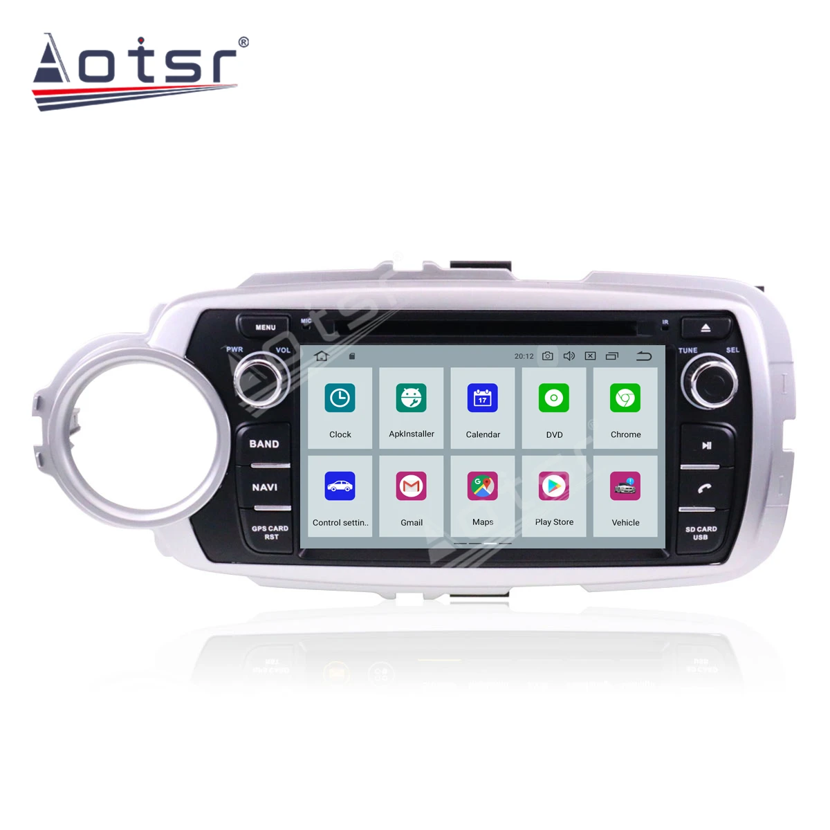 Car GPS Navigation For Toyota Yaris 2013 - 2017 Radio Tape Recorder Android Screen Multimedia Player Carplay Audio Auto Stereo