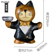 ProQgf 1 шт. набор садовая Мода статуя кота много выбор