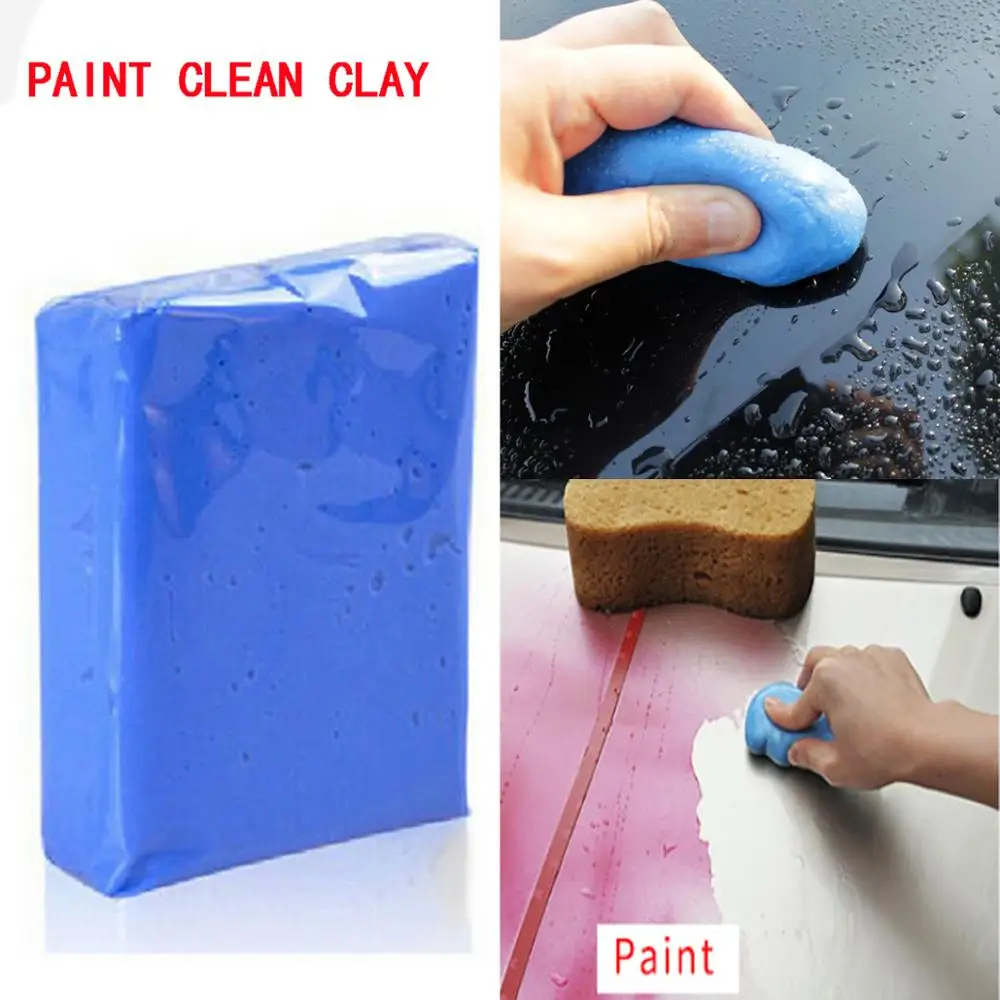 

Auto Care Clay Bar Magic Car truck Clean Detailing Cleaner Car Washer Blue Wash Maintenance Paint Care Tools Sludge Mud Washer