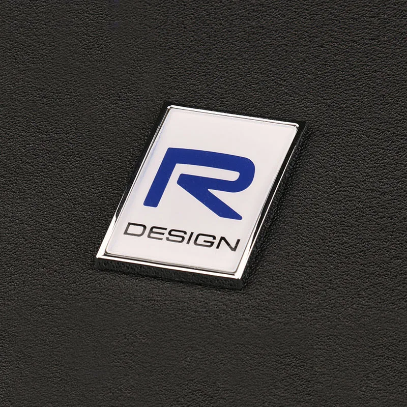 R-DESIGN 3D наклейка Polestar с логотипом, крышка багажника, помеченная аксессуарами, вывеска из цинкового сплава для Volvo Polestar, наклейка - Название цвета: R-DESIGN