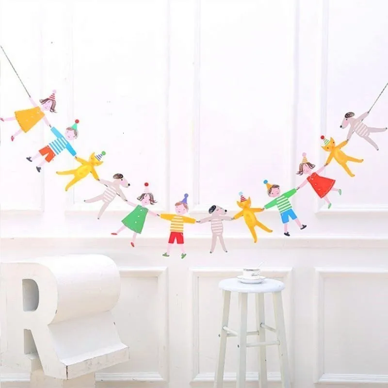 1 компл. Мульти темы С Днем Рождения овсянка Babyshower День Рождения украшения Детские стенды фото баннеры серпантин конфетти флаги