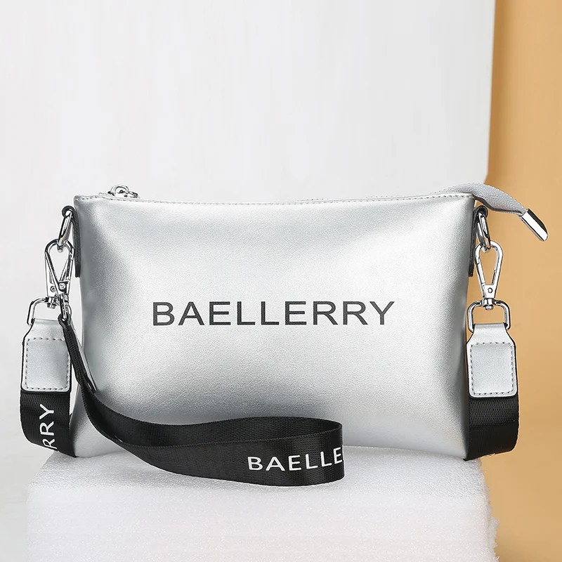 Hot sale new women's wallet zipper multifunctional pu diagonal letter bag large capacity mobile phone bag