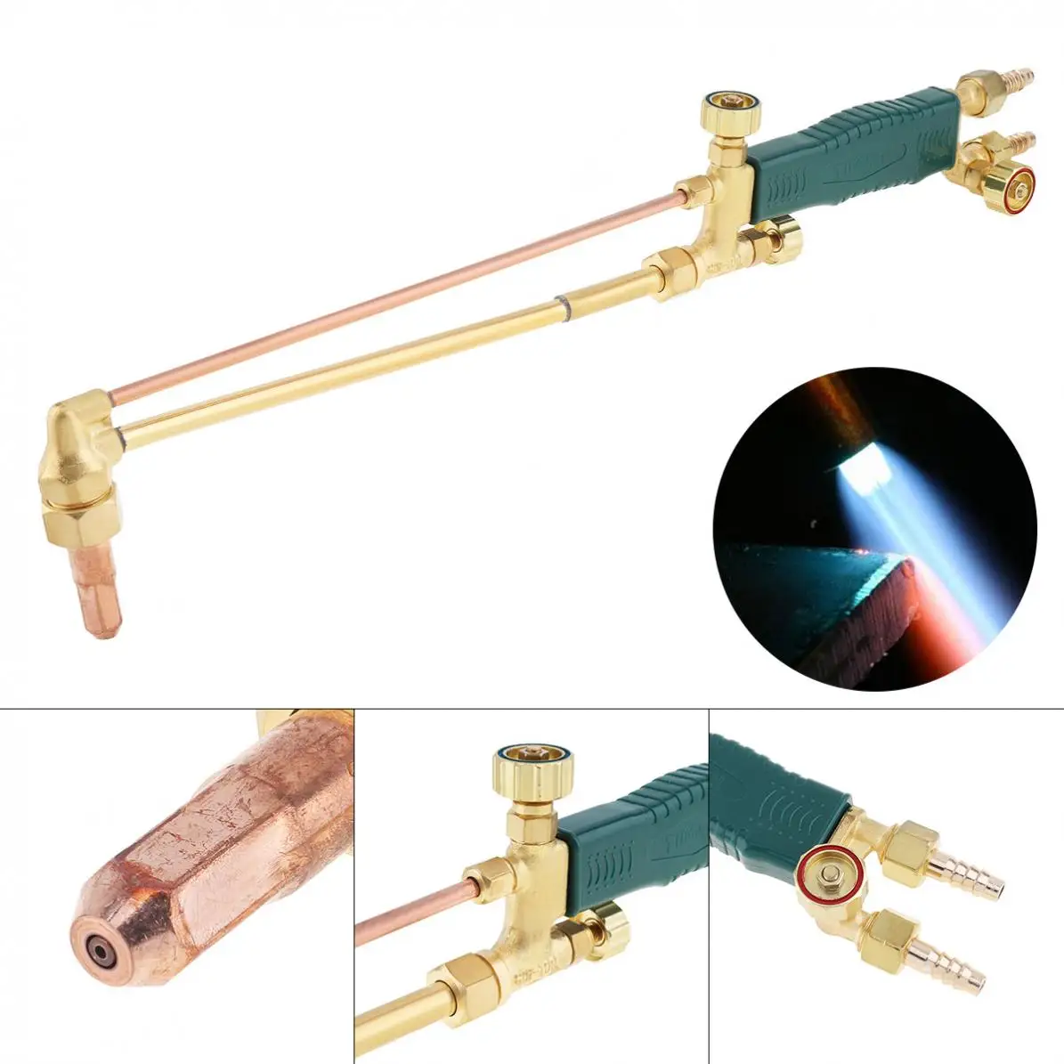 Copper Shot Suction Torch Gas Welding Gun Full Purple Cutting Nozzle Support Oxygen Acetylene Propane Heating /Grilling | Инструменты