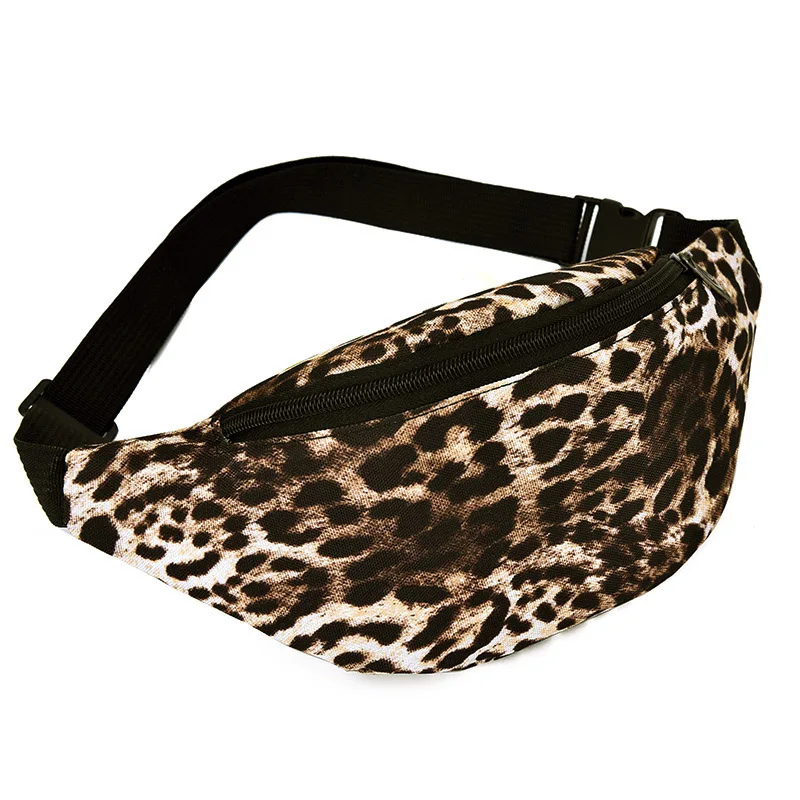 AIREEBAY, поясная сумка, женский пояс, бренд, модная, водонепроницаемая, нагрудная сумка, унисекс, поясная сумка, Дамская поясная сумка, сумки для живота, кошелек - Цвет: leopard