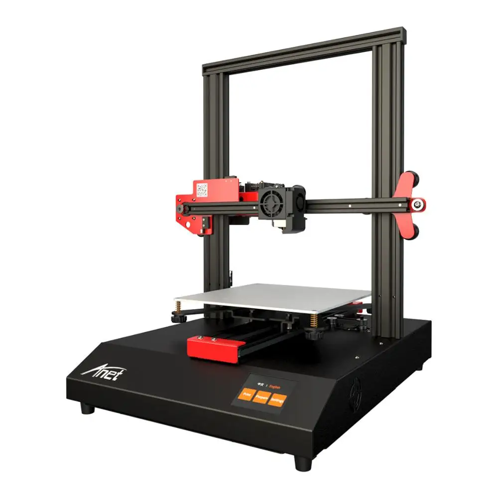 Anet ET4 Полный металлический каркас FDM 3d принтер Набор сделай сам простая сборка Настольный Авто 3d принтер с PLA нитью Impresora 3d печать