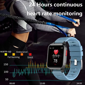 

G11 1.3inch Smart Watch Full-touch Screen Weather Push Custom Dial 24h Heart Rate Blood Pressure Oxygen Monitor Wearable