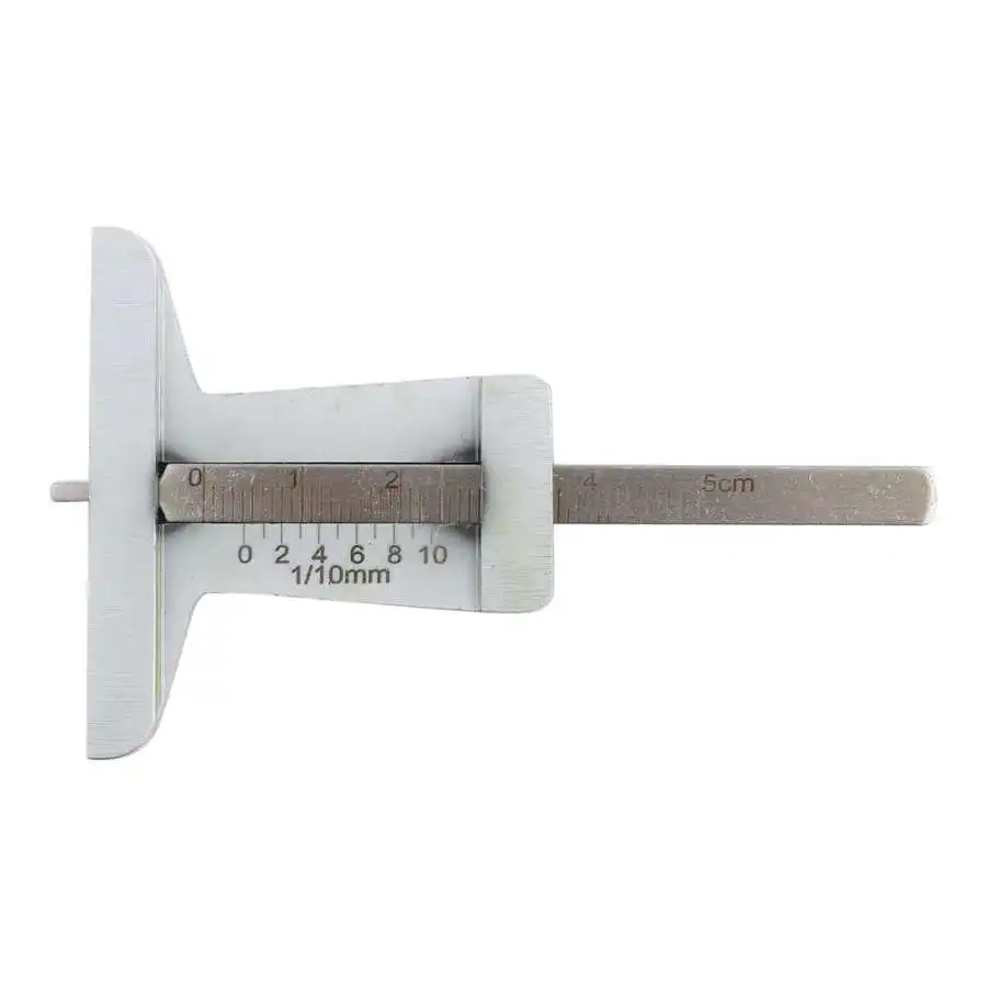 Stainless Steel Car Tyre Tire Tread Depth Gauge Meter Caliper for Truck Motorcycle 0-10mm | Инструменты