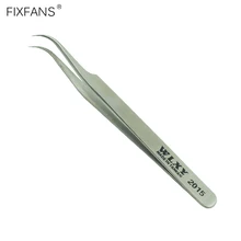 FIXFANS прецизионные Изогнутый наконечник пинцет профессиональные щипцы-пинцет из нержавеющей стали для ремонта электроники