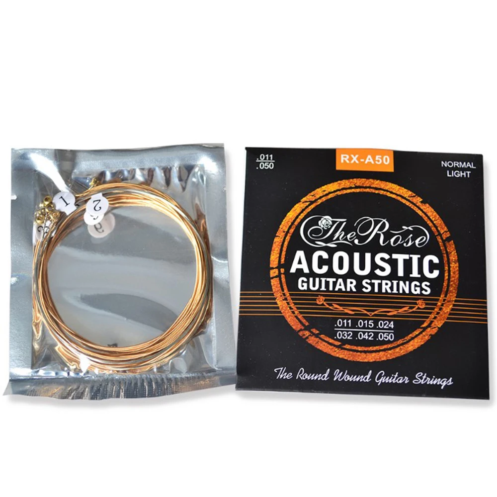 New 6 or 12 Guitar string electric Acoustic Classical musical Stringed instruments guitarras oem Rose guitar parts& accessories