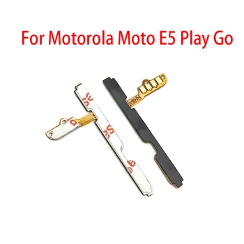 

10Pcs/Lot, Power On Off Volume Side Button Key Flex Cable For Motorola Moto E5 Play Go Replacement Parts