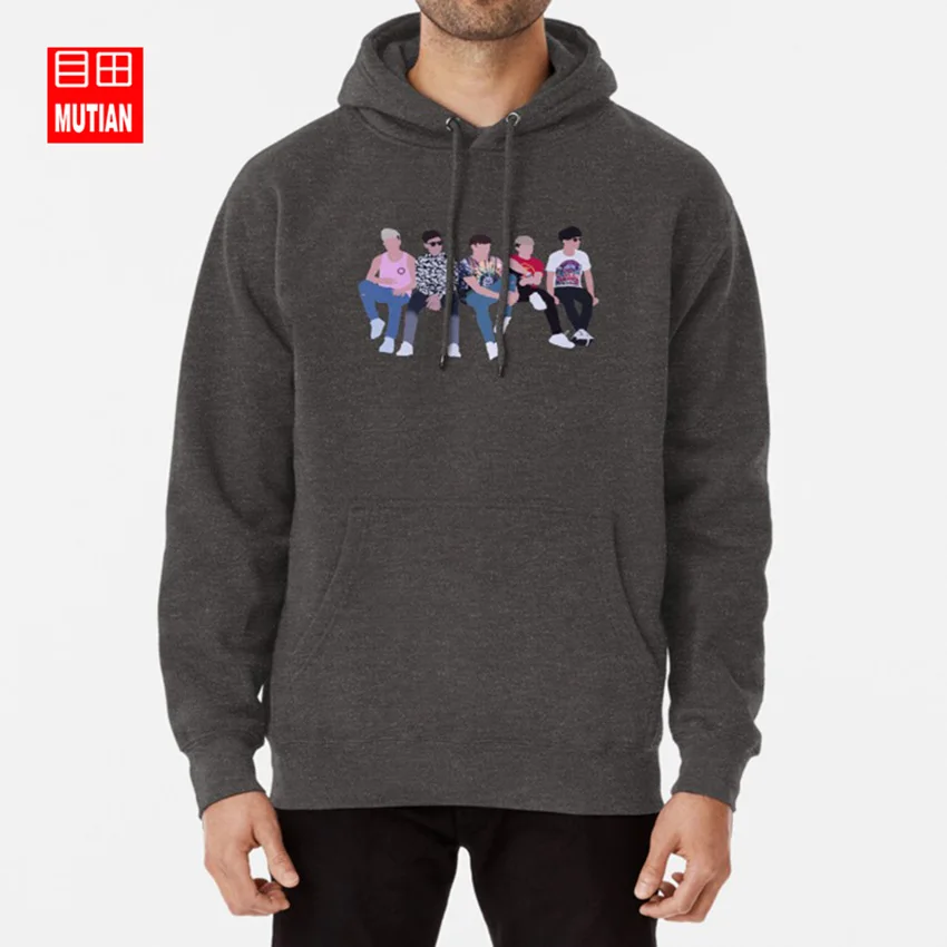 Boyband EP толстовки roadtriptv Токийский отель ep boyband группа британских певцов 1d - Цвет: darkgrey-hoodie
