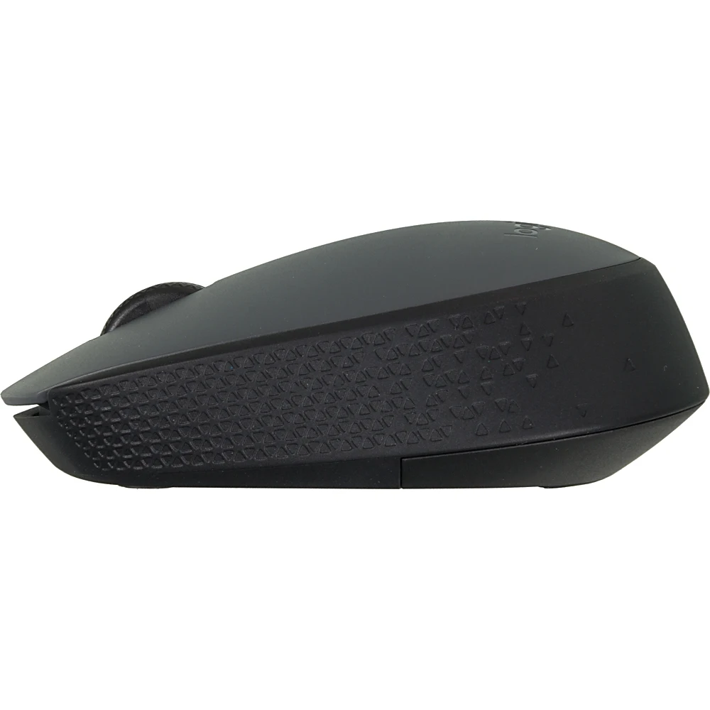 Мышь LOGITECH M170, беспроводная, USB, серый и черный