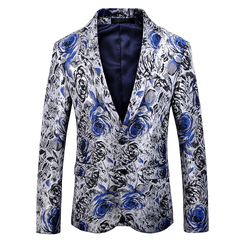 

Big yards] Blazers men of new fund of 2019 autumn winters cross-border electricity business suit dress D219-1909 - P165