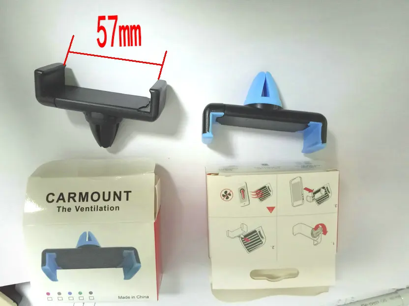 500pcs 360 degrees Rotating Simple Clip for adjustable from 57mm to 90mm New
