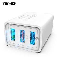 USB зарядное устройство адаптер Быстрая зарядка мобильного телефона 3 отверстия зарядное устройство QC3.0 ЕС Разъем для iPhone samsung Xiaomi huawei