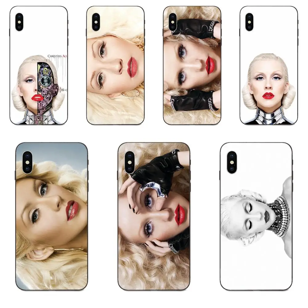 Мягкие чехлы для Huawei nova 2 2S 3i 4 4e 5i Y3 Y5 II Y6 Y7 Y9 Lite Plus Prime Pro 2017 2018 2019 Christina Aguilera Bionic |